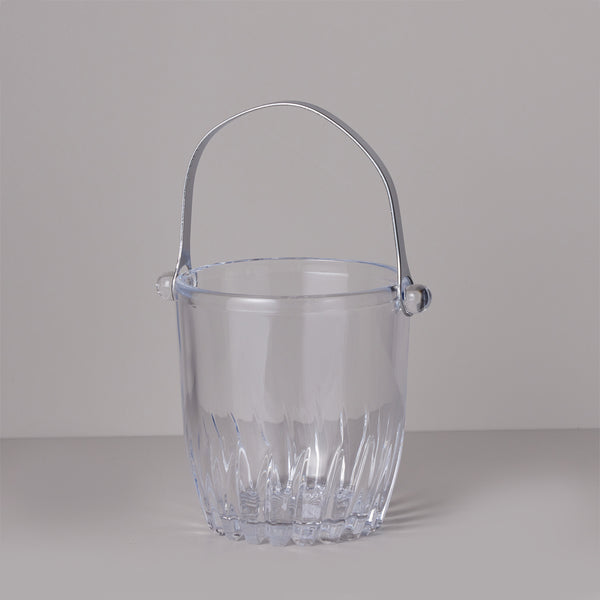 Glass Ice Bucket with handles