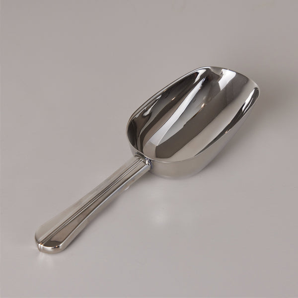 Silver Ice Scoop - Use it to scoop anything from ice to sugar, flour, popcorn, and candy.