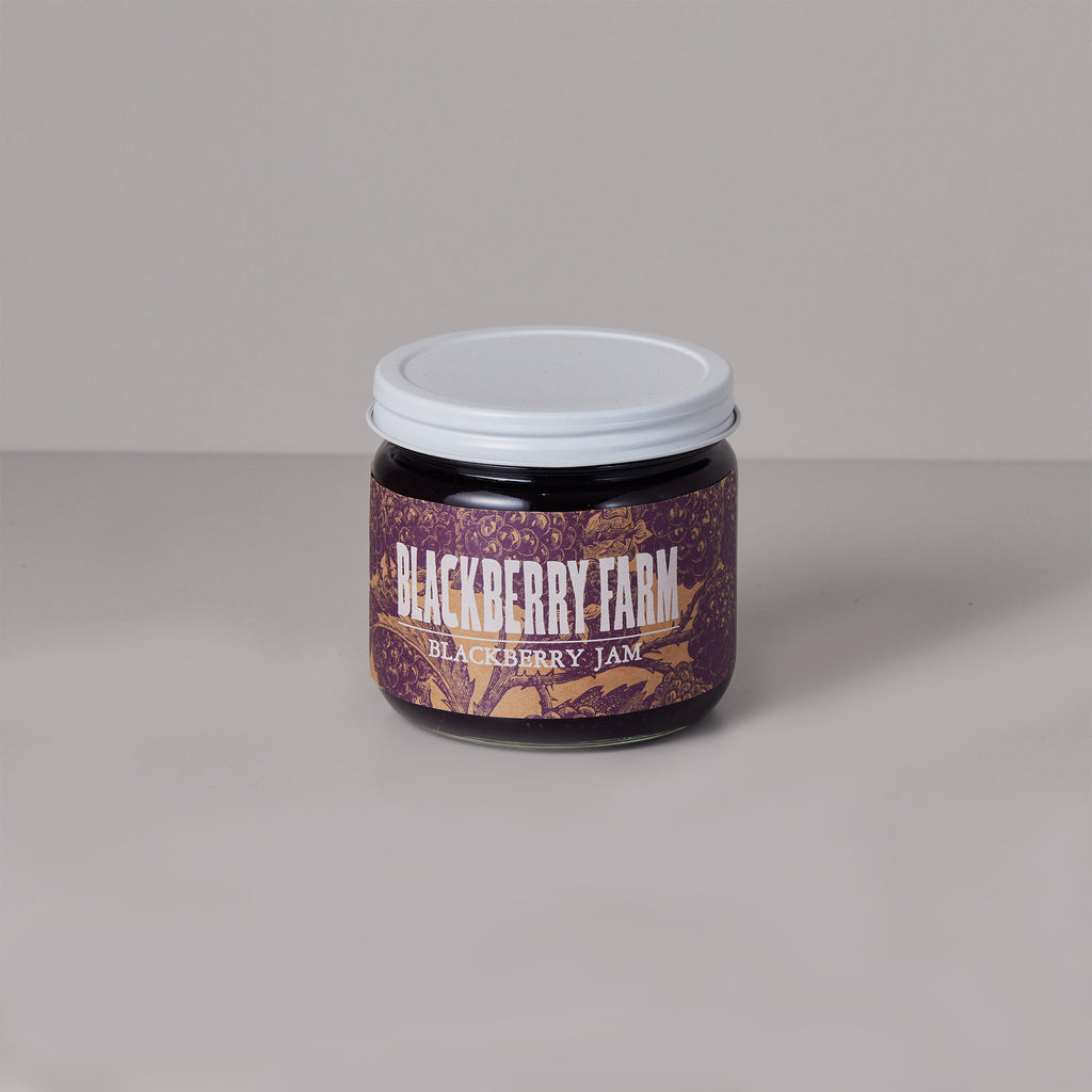 Container with Blackberry Jam