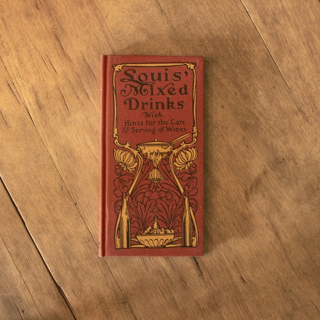 Book: Souis’ Mixed Drinks-Bar Book