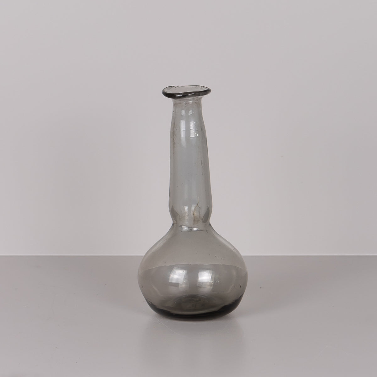 Handblown Glass Carafe - Short - 1 liter - The Foundry Home Goods