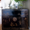 Chinoiserie Ebony Painted Chest